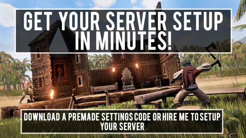 GET YOUR CONAN EXILES PS4 SERVER SETUP IN MINUTES